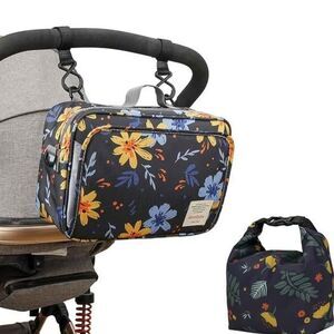 MOMIGO Stroller organizer Bag With Snack Cooler Bag